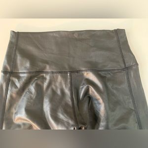7 for all mankind, faux leather leggings, size Medium.